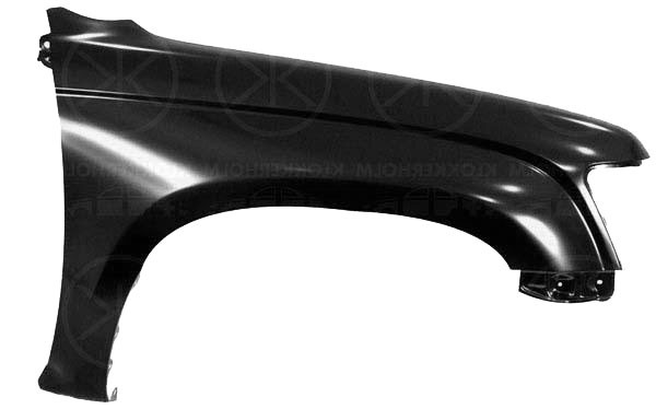 Toyota Hilux 1998-2002 4WD Front Wing (No Moulding Holes/Four Wheel Drive) R/H