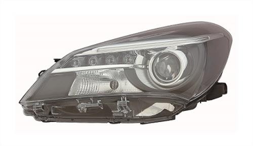 Toyota Yaris Hatchback 2014-2017 Headlamp Halogen Projector Type With LED Daytime Running Lamp