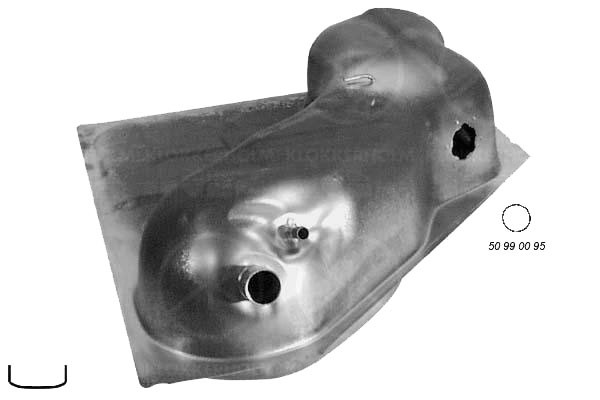 Vauxhall Astra 1991-1997 Fuel Tank - Diesel 50L