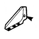 Austin Healey Sprite 1958-1961 Rear Bumper Bracket In Boot