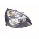 Renault Clio 2001-2005 Headlamp Halogen Type - Black R/H