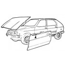 Citroen C15/Visa 1978-2006 Bonnet