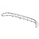 Rear Bumper Mldg Black