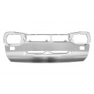 Ford Escort Mk1 1968-1974 Front Panel Outer Square Headlamp Models