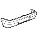 Fiat Panda 1986-1995 Rear Bumper