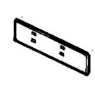 MG MGB (1973-1981) Rear Number Plate Holder - Stainless Steel (1973 - 1981)