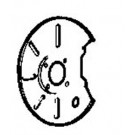 MG MGB (1962-1981) Brake Disc Cover