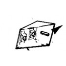 MG MGB (1962-1981) Window Guide Bracket