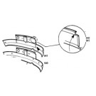 MG MGB (1962-1981) Rear Panel - Chrome Bumper - Roadster