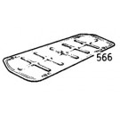 MG MGB (1962-1981) Battery Cover 2 x 6v