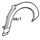 Renault 14 1977-1983 Rear Wheel Arch (4 Door Models)