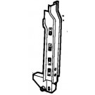 Land Rover Defender 82- Door Hinge Panel - Complete