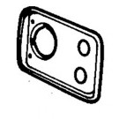 Land Rover Defender 82- Headlamp Finisher Trim