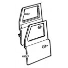 Land Rover Defender 82- Door - Front Push Button