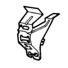 Vauxhall Cavalier Mk3 1988-1993 Front Bumper Bracket R/H