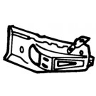 Vauxhall Cavalier Mk3 1985-1995 Front Lower X-Member Outer L/H