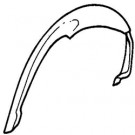 Rear Wheel Arch - Inner RH