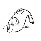Volkswagen Beetle 1967-1974 Front Wing (1300 & 1500 Models/1967-1974)