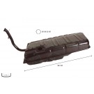 VW Polo Mk2 1981-1990 Fuel Tank (Petrol Non Injection/90cm Long) 42L Lead Free Fuel