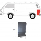 Volkswagen Transporter 1979-1990 T3 Upper Rear Corner Repair Panel