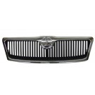Front Grille With Chrome Trim