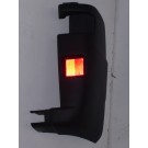 Rear Bumper End Cap Black RH