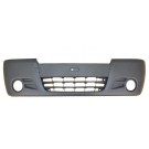 Front Bumper With Lamp Holes - Black