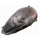 Headlamp - Black - 8 Pin - LH