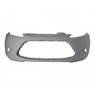 Ford Fiesta Mk7 2008-2012 Front Bumper No Lamp Holes - Primed (Standard Models)