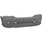 Peugeot 407 Saloon 2004-2008 Rear Bumper (With Sensor Holes)