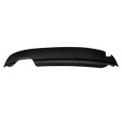 Volkswagen golf 2009-2012 Rear Bumper Spoiler Black - Double Exhaust Cut Out (Standard Models) 