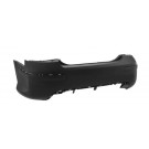 Peugeot 407 2008-2011 Saloon Rear Bumper (No Sensor Holes)