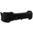 Peugeot 407 2008-2011 Saloon Rear Bumper (With Sensor Holes)