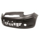 Nissan Micra  K13 2011-2013 Front Bumper With Fog Light Hole + PDC Matt Grey