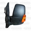 Ford Transit MK8 2014- Door Mirror Manual Type With Black Cover (Amber Indicator) N/S
