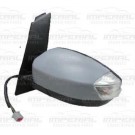 Door Mirror Electric Not Heated Manual Fold Type With Primed Cover