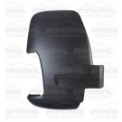 Ford Transit MK8 2014- Door Mirror Cover Black (Short Arm Type) O/S