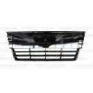 Front Bumper Grille Centre Section - No Sensor Holes - Matt Black Non Sided 