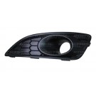 Ford Fiesta Mk7 2013-2017 Front Bumper Grille Outer Section - With Lamp Holes - Matt Black (Zetec-S Models)