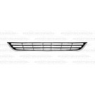 Ford Fiesta 3 Door Hatchback MK7 2013- Front Bumper Grille Centre Section - Slatted Version - Matt Black Non Sided 