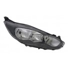 Ford Fiesta Mk7 2013-2017  Headlamp With Halogen Daytime Running Lamp - Black 