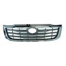 Toyota Hilux 2012-2016 front Grille Grey Type With Chrome Surround	