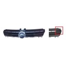 Volkswagen Golf 2013-2017 Front Grille With Chrome Trim - Open Type - Black (Standard Models)