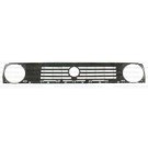 VW Golf Mk2 1983-1987 Front Grille No Moulding - Black