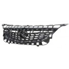 Vauxhall Astra 2010-2012 Front Grille Grey Type With Chrome Surround