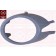 Audi A4 2005-2008 Front Bumper Moulding Fog Lamp Surround - Primed