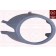 Audi A4 2005-2008 Front Bumper Moulding Fog Lamp Surround - Primed