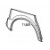 Austin Maestro 1983-1994 Rear Wheel Arch - Plastic Bumper O/S