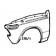 BMW 1600 1966-1975 Front Wing L/H