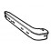 BMW 3 Series 1983-1987 (E30) 2/4 Door Rear Bumper Corner Section - Chrome L/H